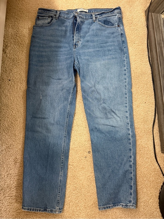 Abercrombie & Fitch Denim - Abercrombie & Fitch Light Blue Wide Leg Jeans